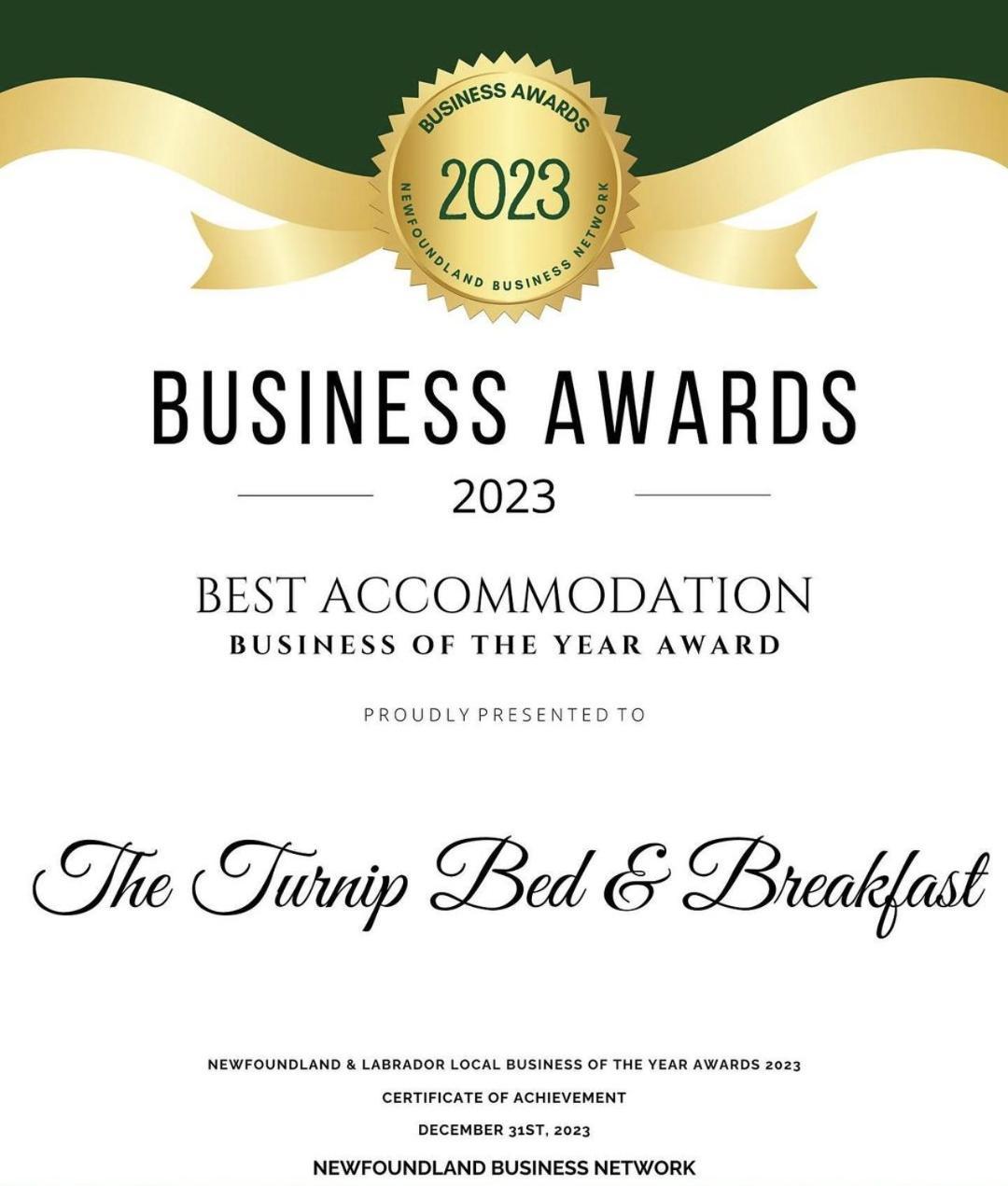 The Turnip Bed And Breakfast Parson's Pond エクステリア 写真